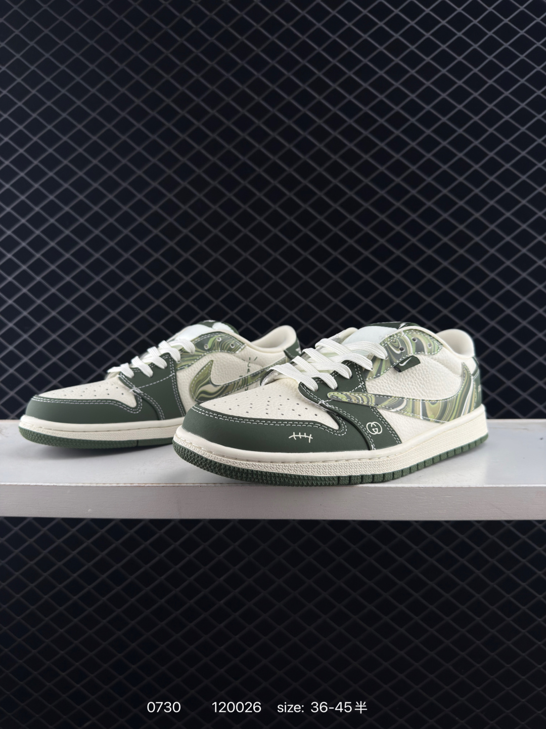 Fragment x Travis Scott x LV Air Jordan 1 Low